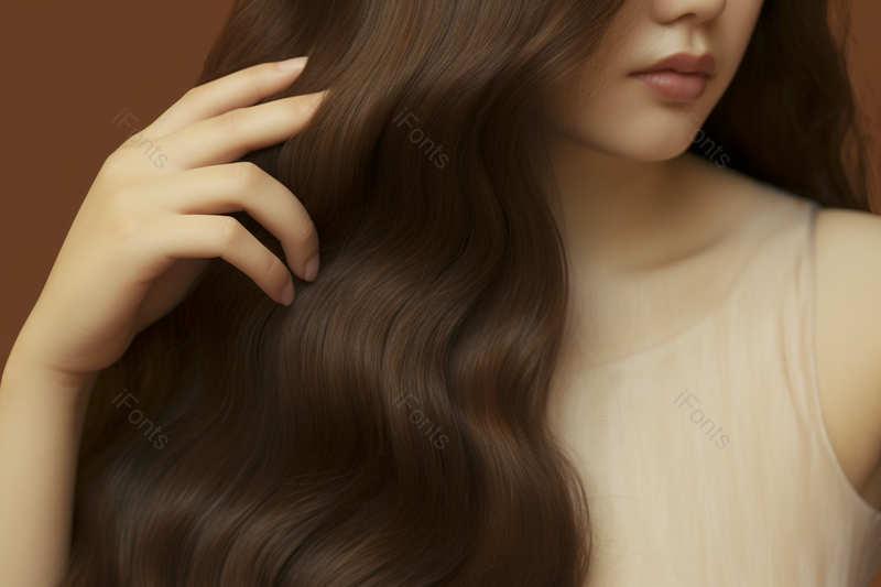 漂亮的女性模特黑发大波浪细长手指,高清,摄影图,摄影图片,图片大全,摄影图免费下载